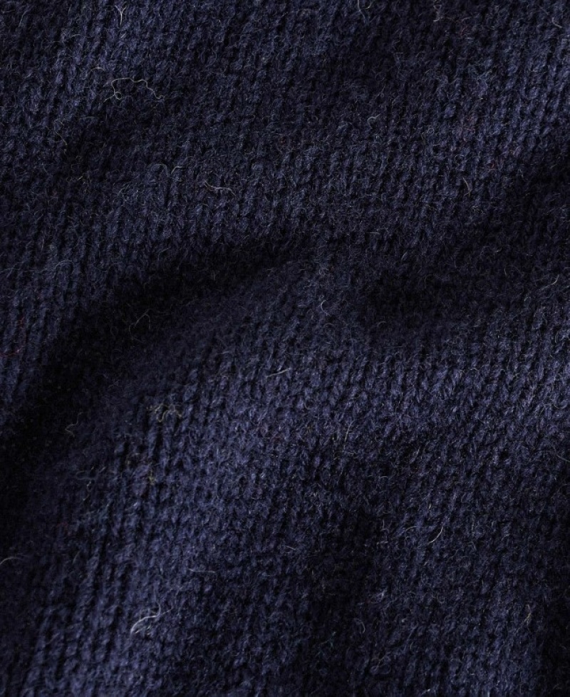 Barbour Calder Half Zip Bleumarin | CKMJ1283