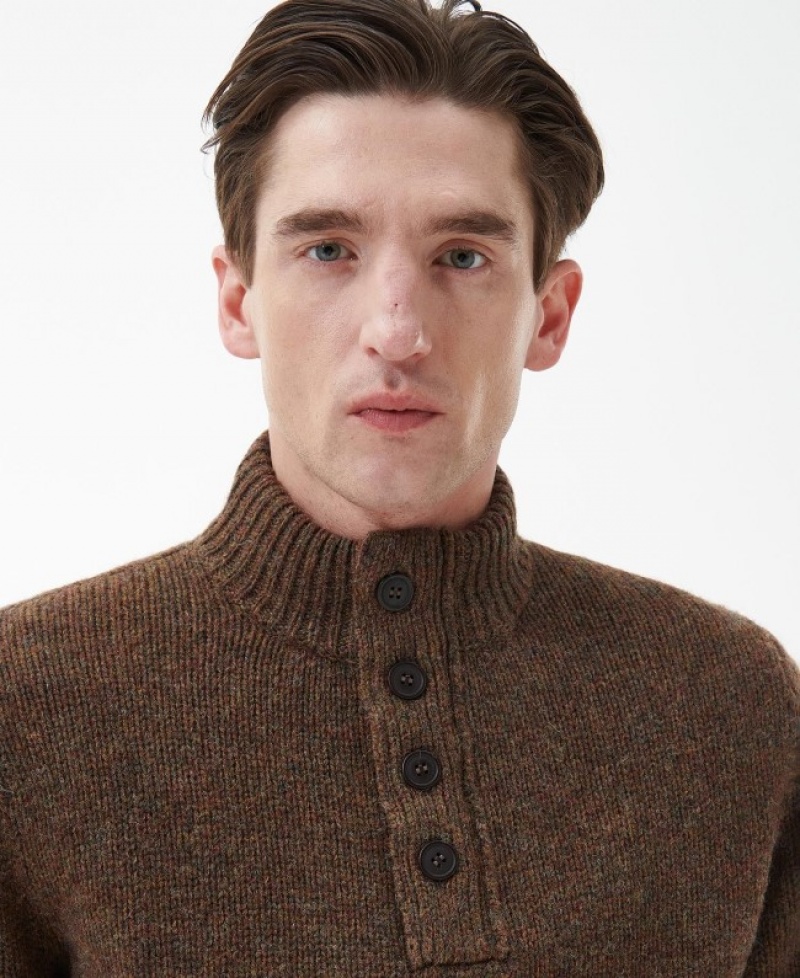 Barbour Calder Half Zip Verzi | XKWT0058