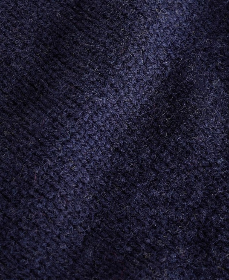 Barbour Calder Zip Through Bleumarin | ZEVK9161