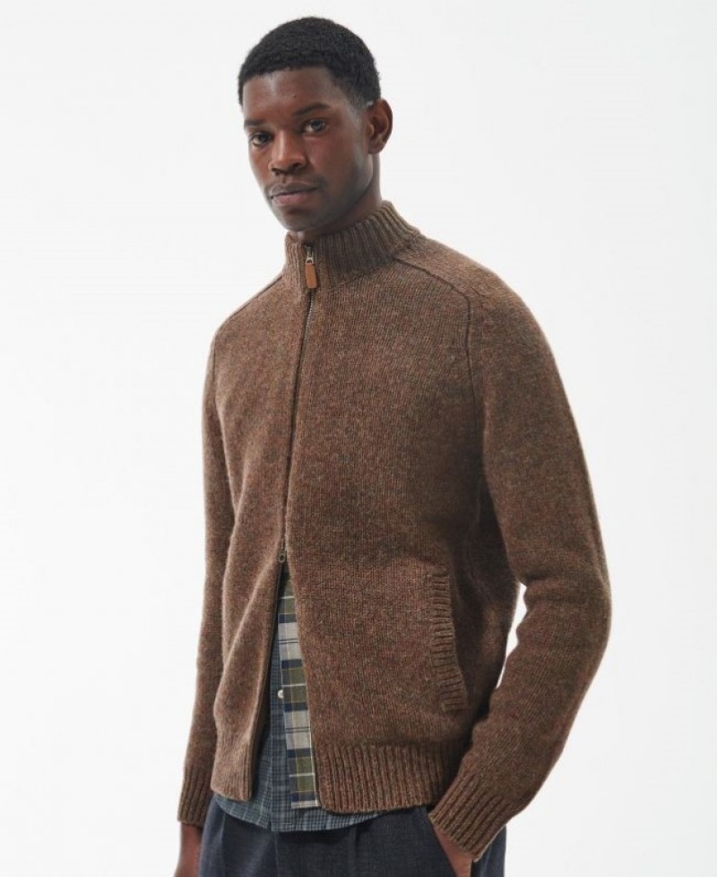 Barbour Calder Zip Through Verzi | UHSO3536