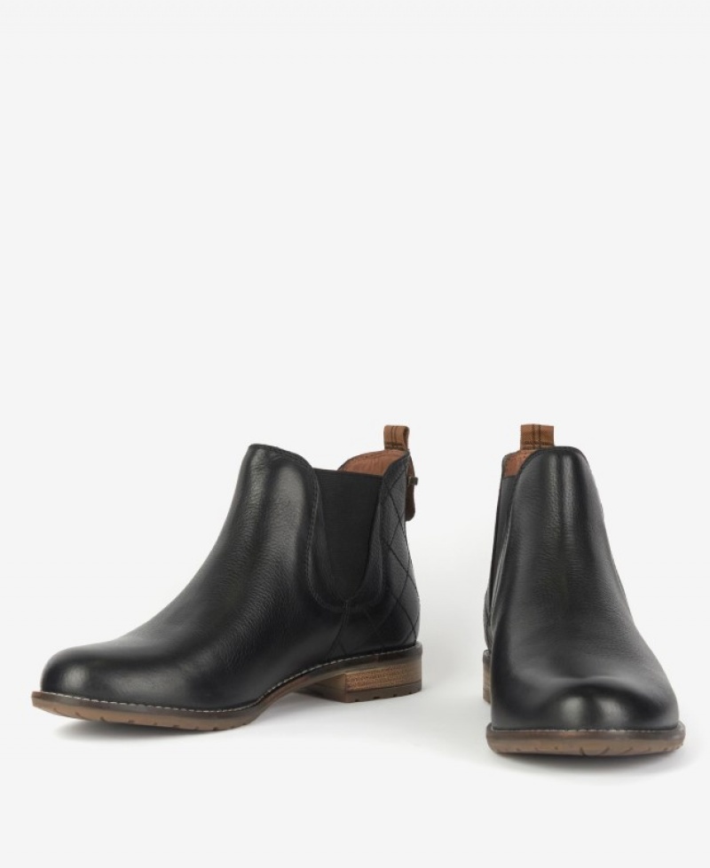 Barbour Camelia Diamond-Matlasat Negrii | ICSB9289