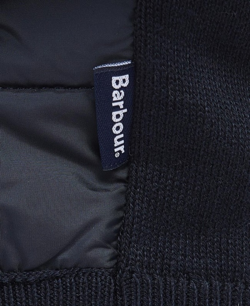 Barbour Carn Baffle Zip Thru Albastri | YDBA8616