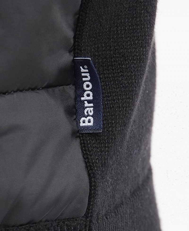 Barbour Carn Baffle Zip Thru Negrii | KXPA9580