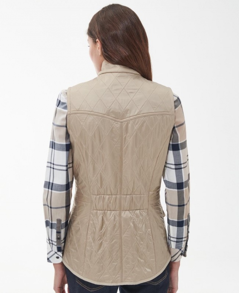 Barbour Cavalry Gilet Bej | SIQM7230