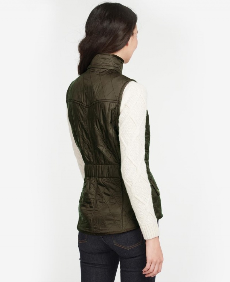 Barbour Cavalry Gilet Verzi | XYVE6005