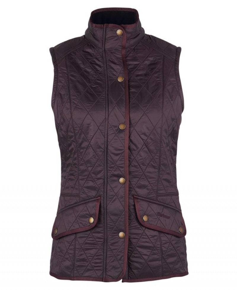 Barbour Cavalry Gilet Violet | VYMM0032