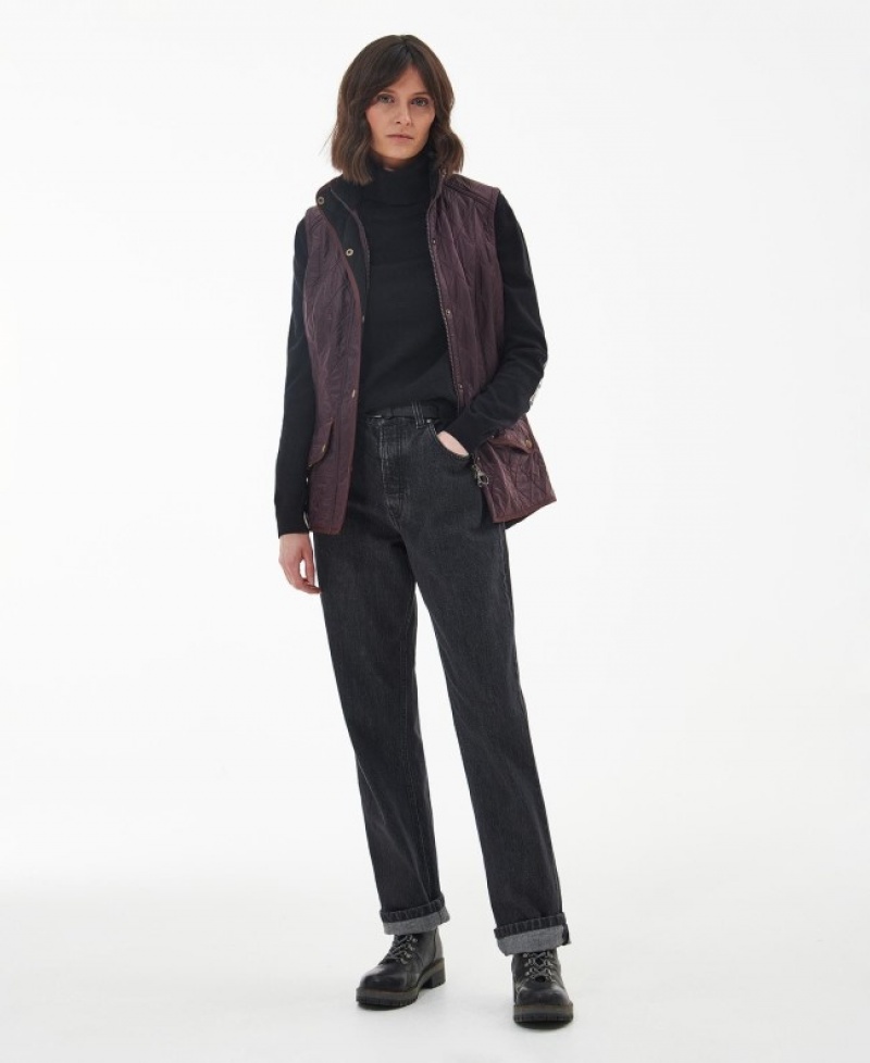 Barbour Cavalry Gilet Violet | VYMM0032