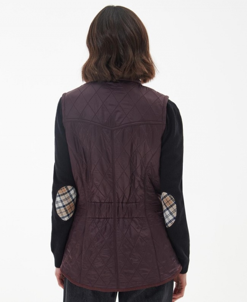 Barbour Cavalry Gilet Violet | VYMM0032