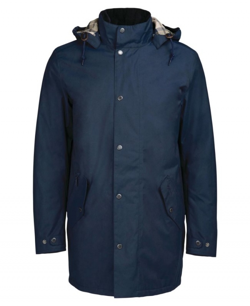 Barbour Chelsea Mac Bleumarin | ZZRZ9468