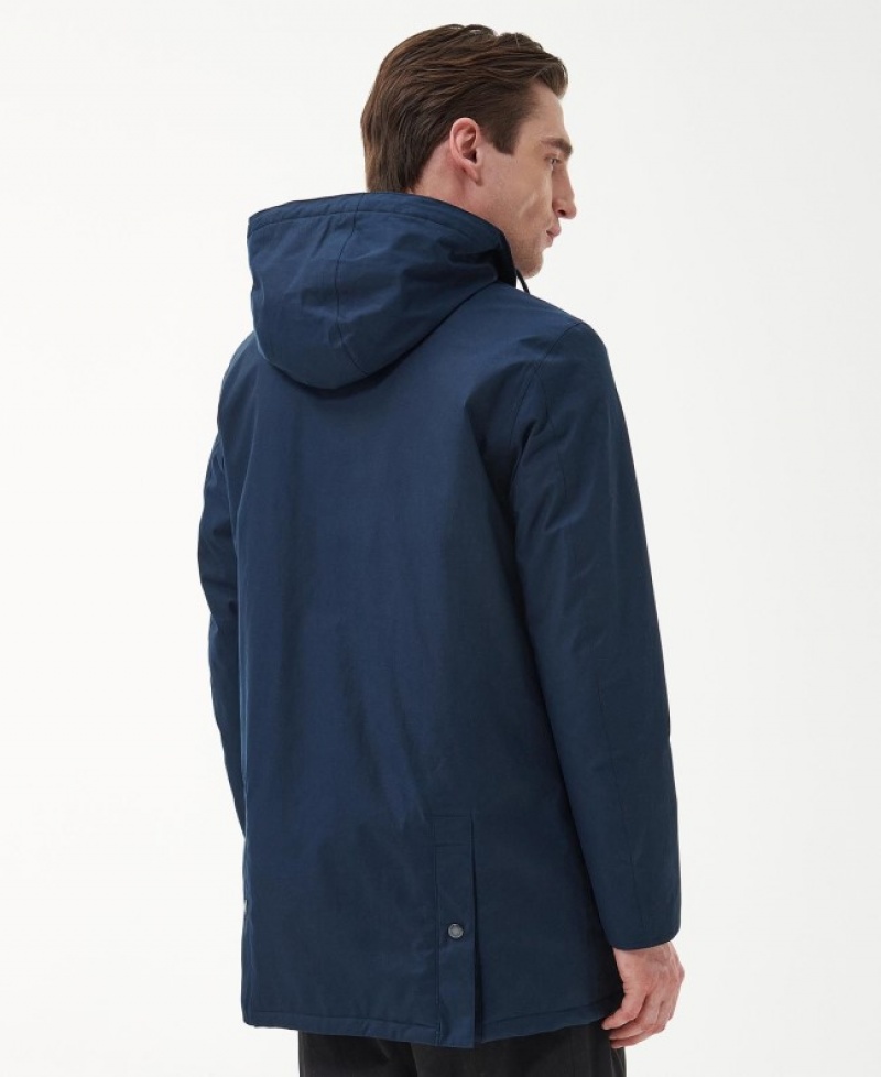 Barbour Chelsea Mac Bleumarin | ZZRZ9468