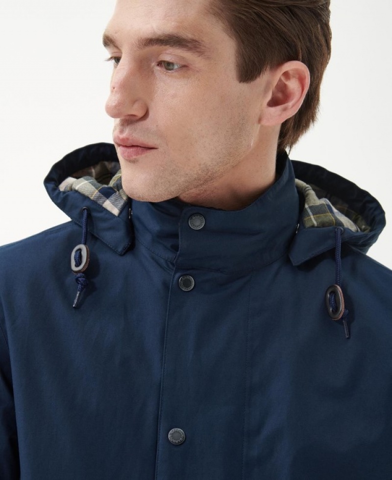 Barbour Chelsea Mac Bleumarin | ZZRZ9468