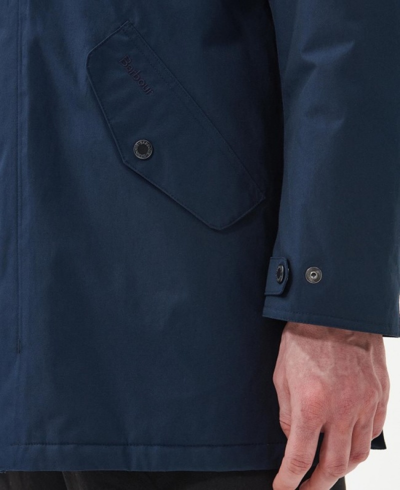 Barbour Chelsea Mac Bleumarin | ZZRZ9468