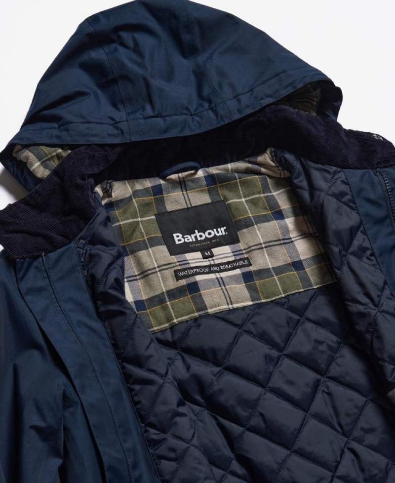 Barbour Chelsea Mac Bleumarin | ZZRZ9468