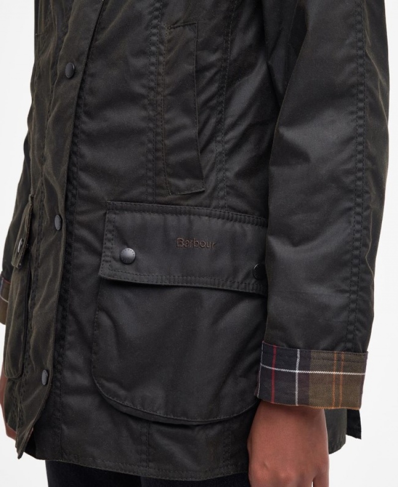 Barbour Clasici Beadnell Masline Verzi | RWLS8755
