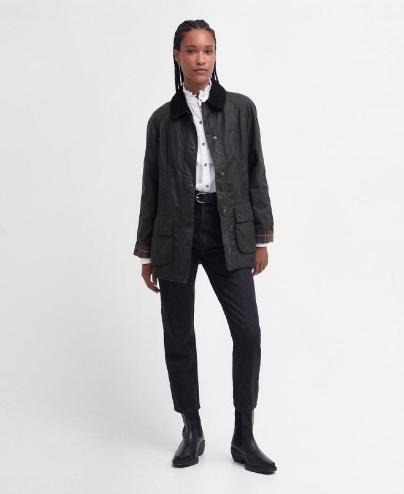 Barbour Clasici Beadnell Masline Verzi | RWLS8755