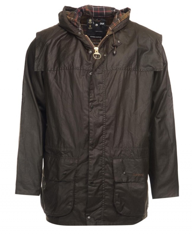 Barbour Clasici Durham Masline Verzi | KQFX1376