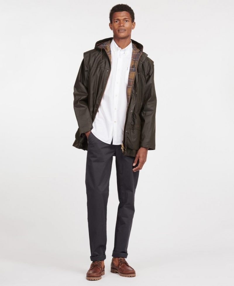 Barbour Clasici Durham Masline Verzi | KQFX1376
