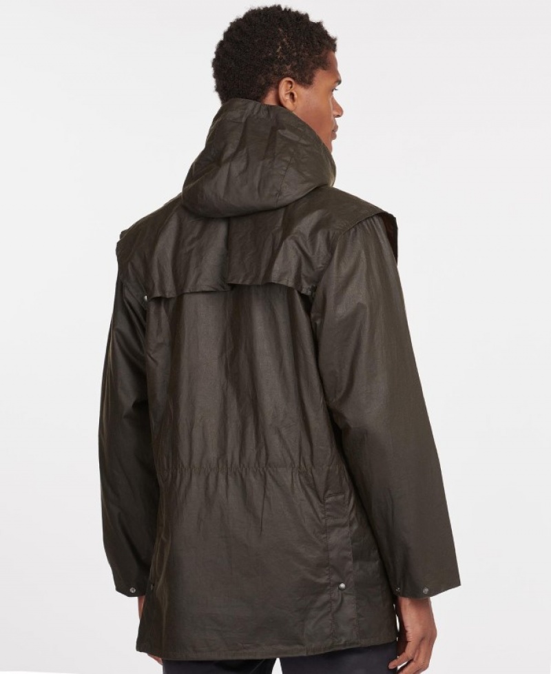 Barbour Clasici Durham Masline Verzi | KQFX1376