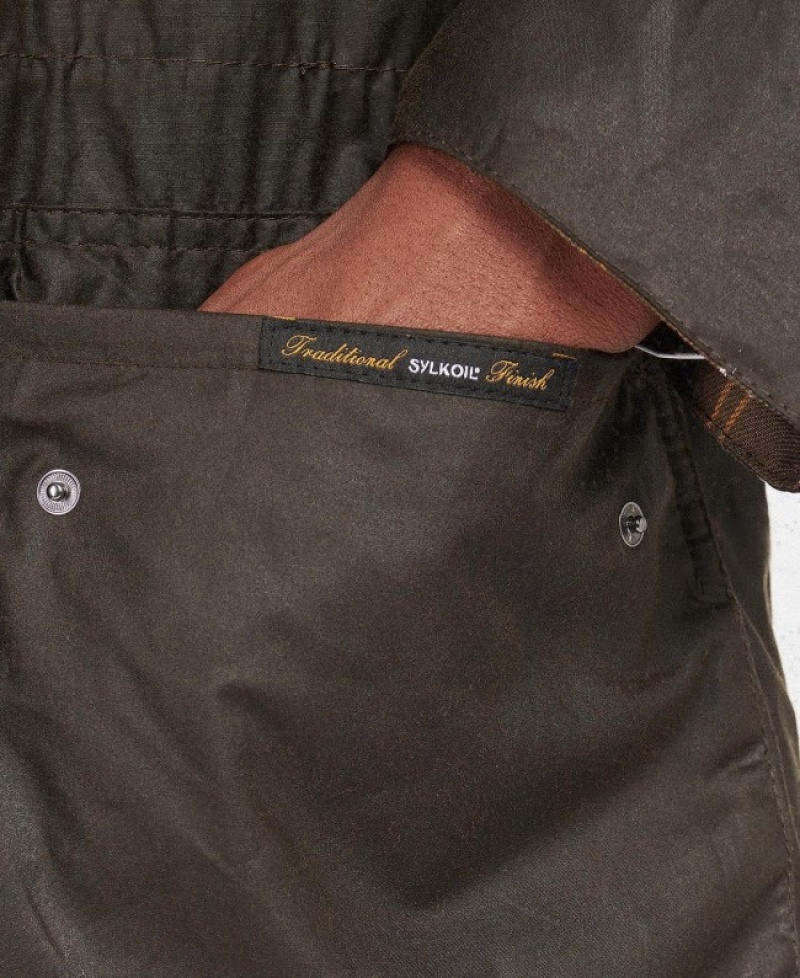 Barbour Clasici Durham Masline Verzi | KQFX1376