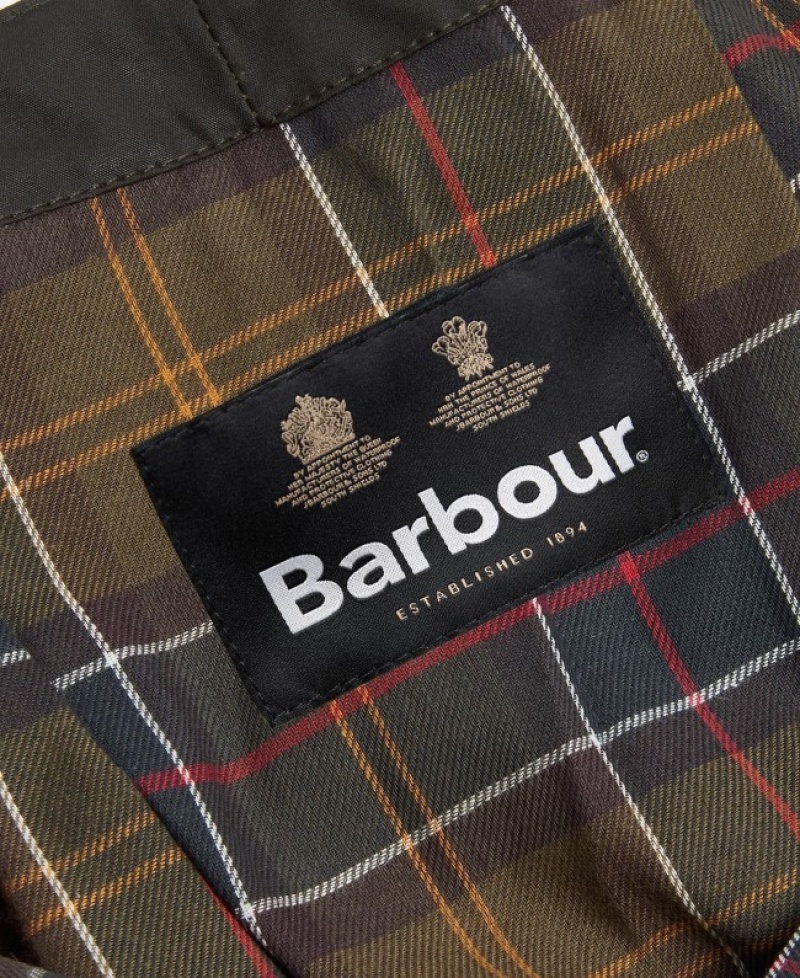 Barbour Clasici Sylkoil Masline Verzi | ZYUI6887
