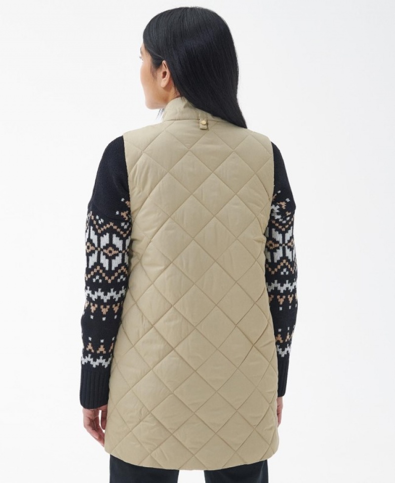 Barbour Cosmia Liner Waistcoat Bej | GYIS3674
