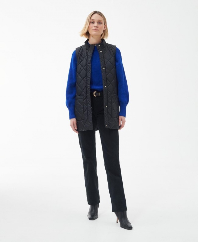 Barbour Cosmia Liner Waistcoat Negrii | ACPC8250