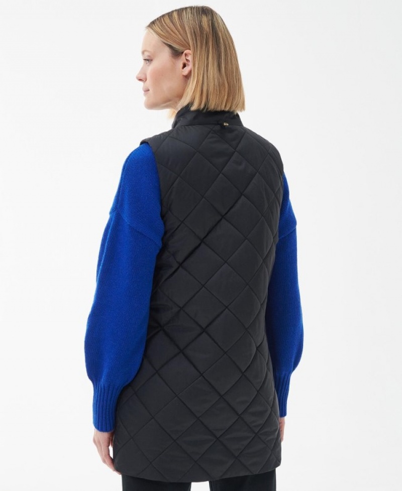 Barbour Cosmia Liner Waistcoat Negrii | ACPC8250