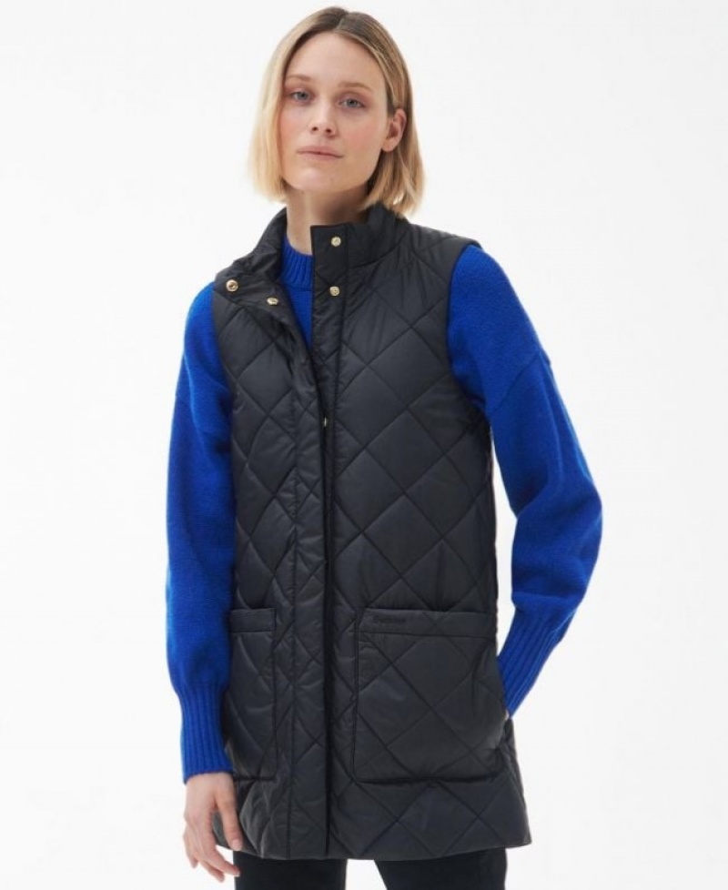 Barbour Cosmia Liner Waistcoat Negrii | ACPC8250