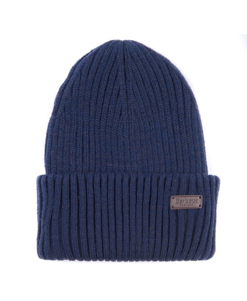 Barbour Crimdon Beanie and Scarf Albastri | MICE4873