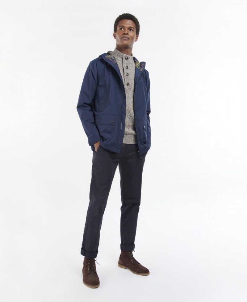 Barbour Cu Glugă Domus Bleumarin | EGUM9623
