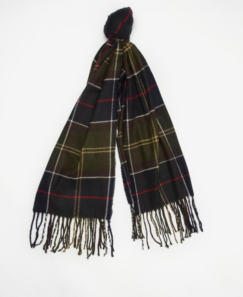 Barbour Dover Beanie & Hailes Scarf Albastri | AFXJ0698