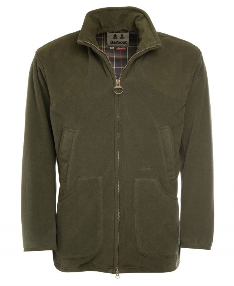Barbour Dunmoor Fleece Masline Verzi | WOTU9970