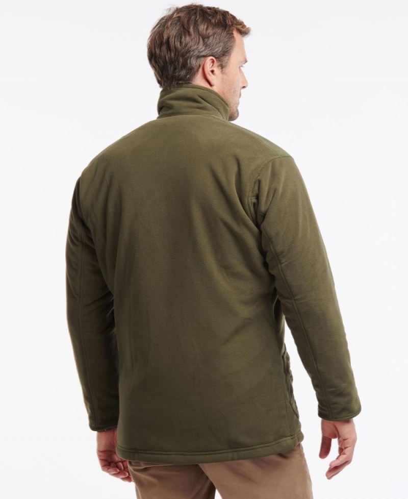 Barbour Dunmoor Fleece Masline Verzi | WOTU9970