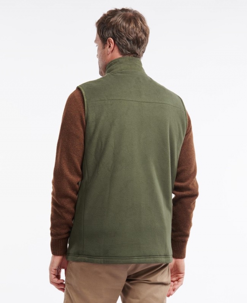 Barbour Dunmoor Gilet Masline Verzi | PSMK5930