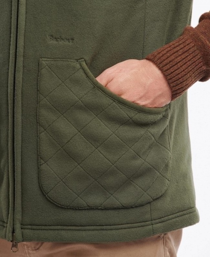 Barbour Dunmoor Gilet Masline Verzi | PSMK5930