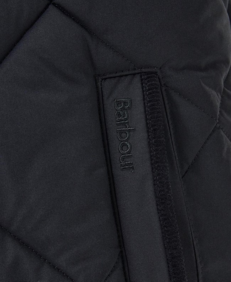 Barbour Elmwood Gilet Negrii | SATV7174