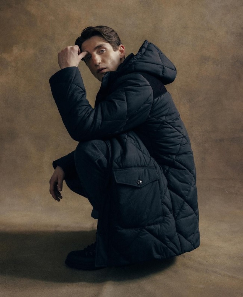 Barbour Elmwood Parka Negrii | WMGS1824