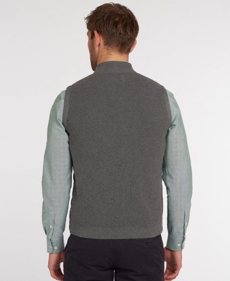 Barbour Essential Gilet Gri | GBWZ9382