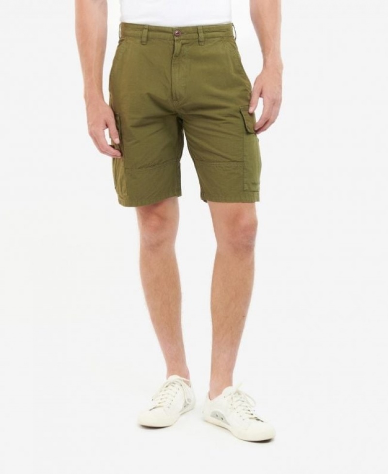 Barbour Essential Ripstop Cargo Verzi | NIQI6162