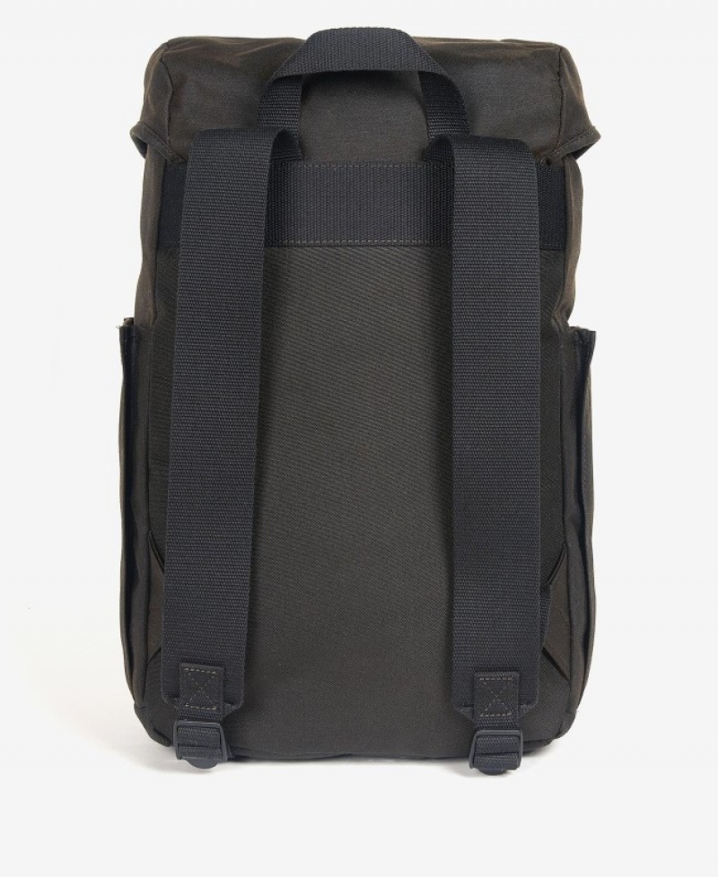 Barbour Essential Wax Backpack Masline Verzi | KQBI6610