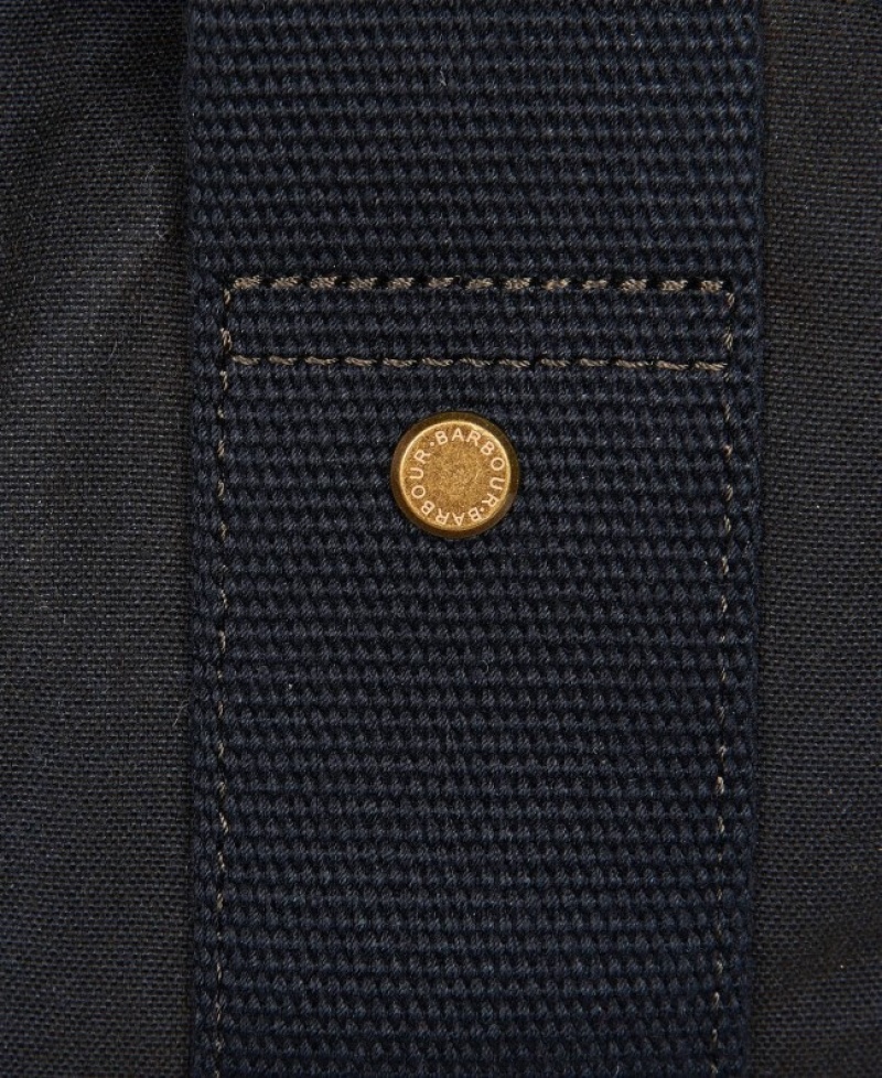 Barbour Essential Wax Holdall Bleumarin | QGJY7325