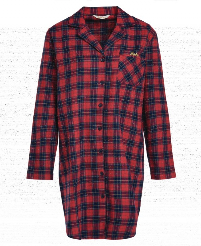 Barbour Etta Nightshirt Rosii | DPAY9153