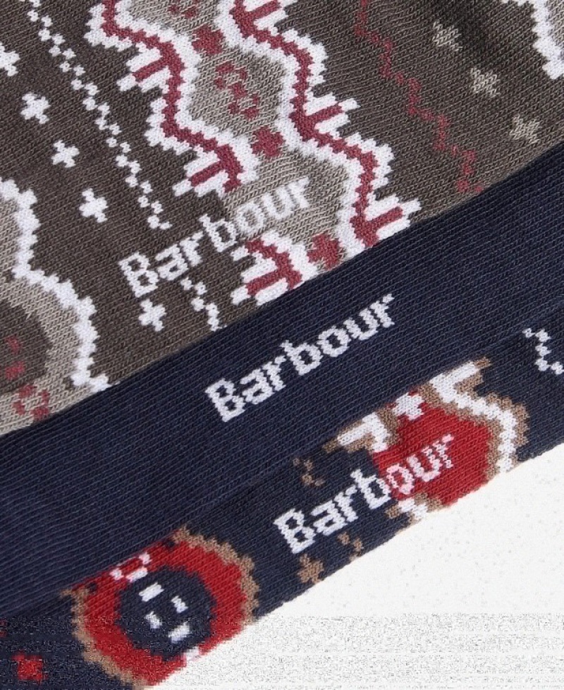 Barbour Fairisle Gift Box Rosii | PDWD9771
