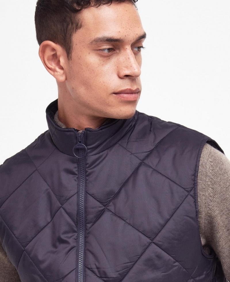 Barbour Finn Gilet Albastri | HQLO7661