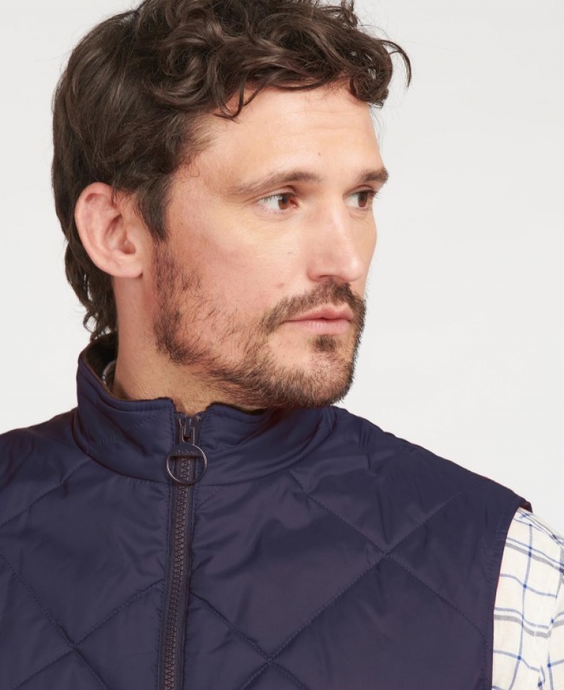 Barbour Finn Gilet Albastri | HQLO7661