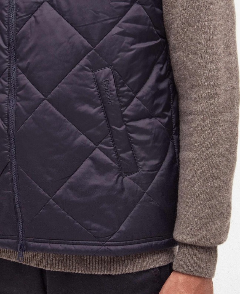Barbour Finn Gilet Albastri | HQLO7661