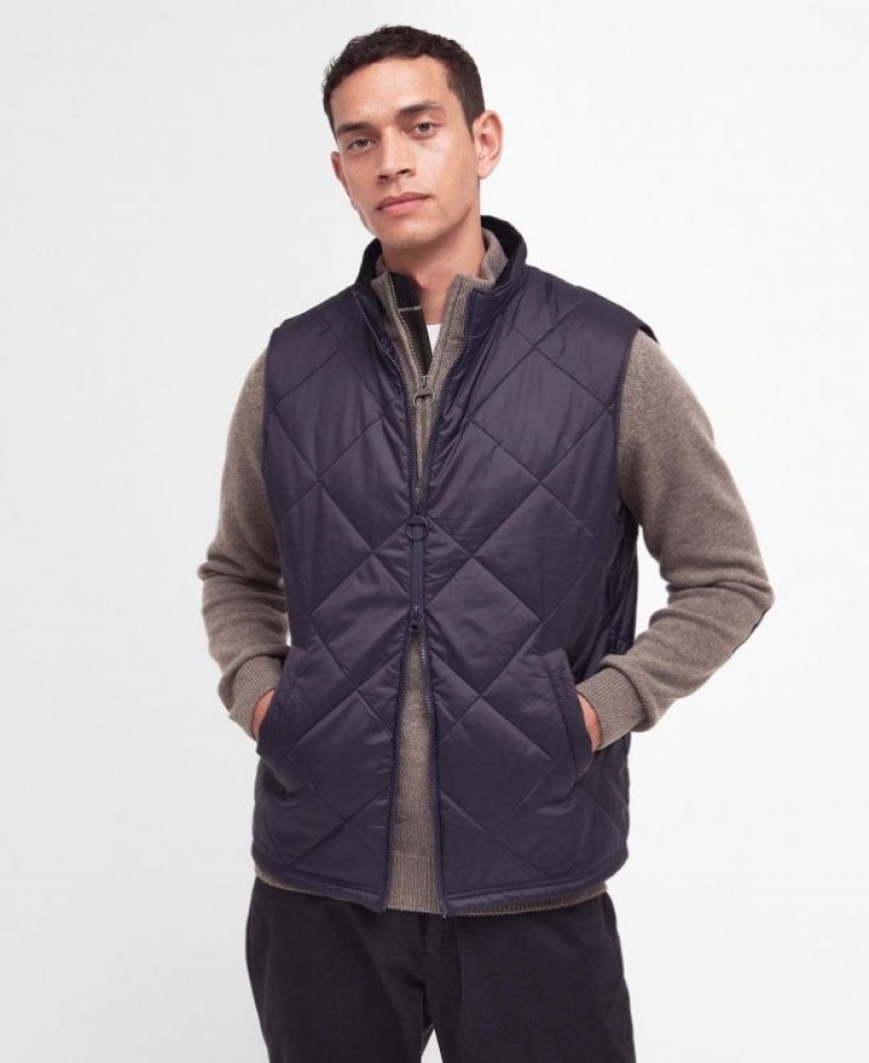 Barbour Finn Gilet Albastri | HQLO7661