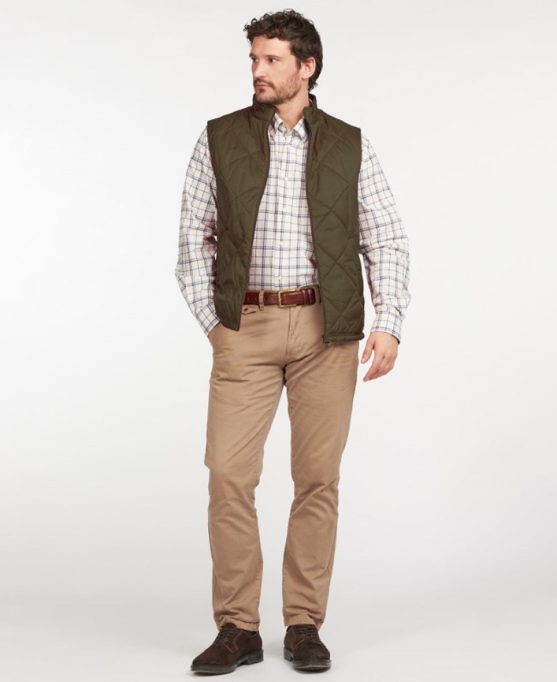 Barbour Finn Gilet Verzi | QLTF2787