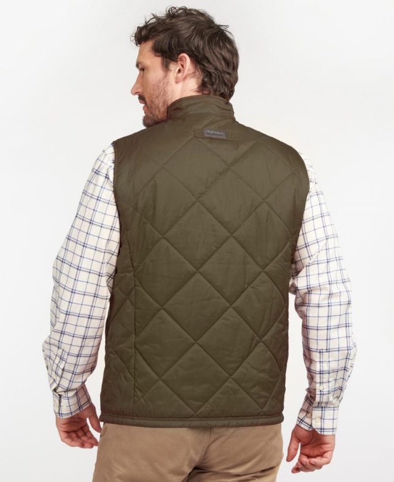Barbour Finn Gilet Verzi | QLTF2787