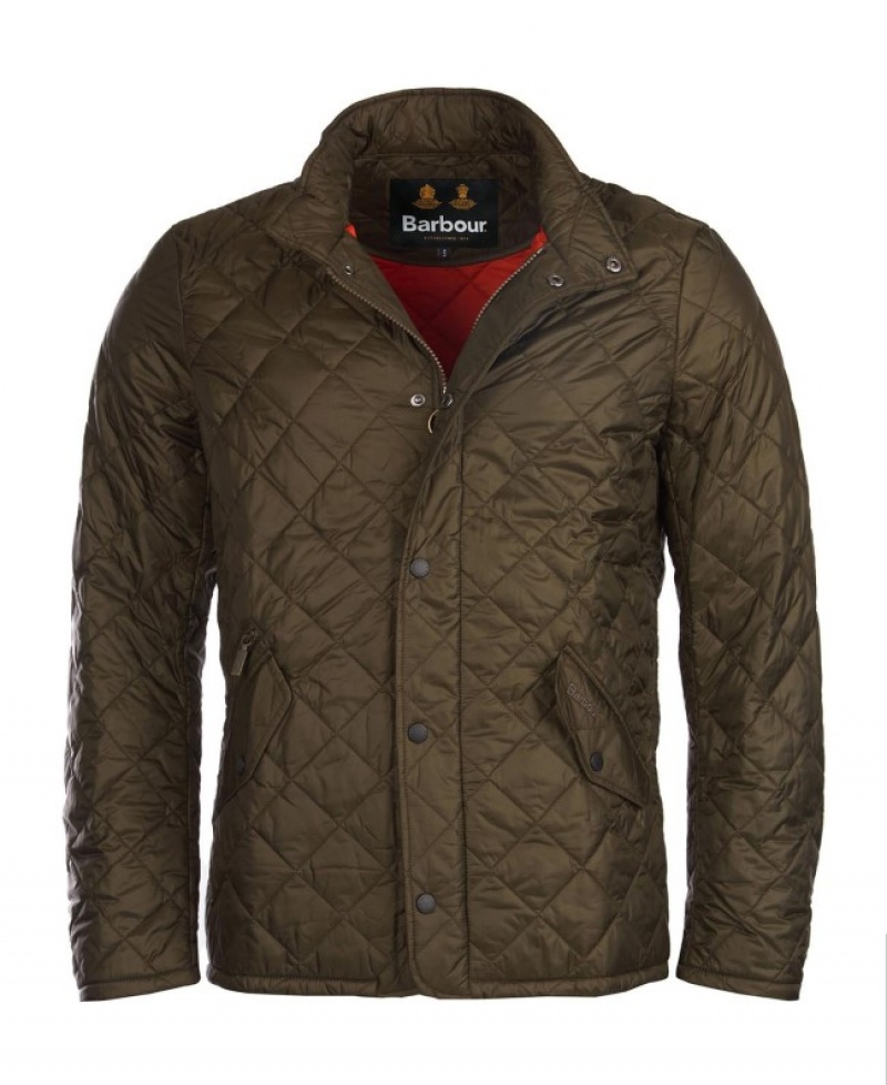 Barbour Flyweight Chelsea Masline Verzi | YZOR4343